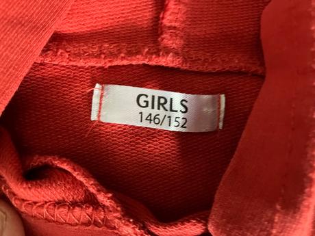 Crop top mikina, 146