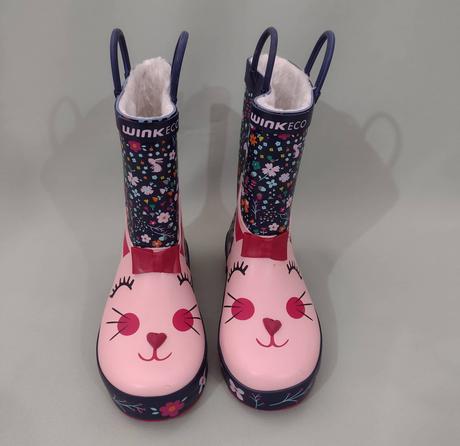 Detské zateplené gumáky, wink,32