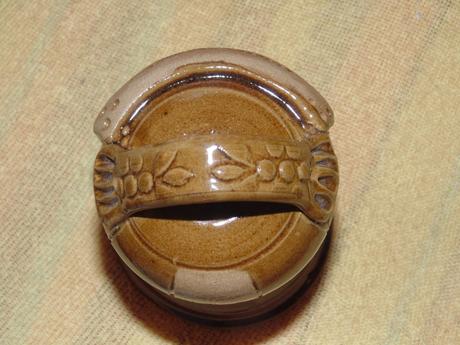 Keramický hlinený zvonček 40 rokov,