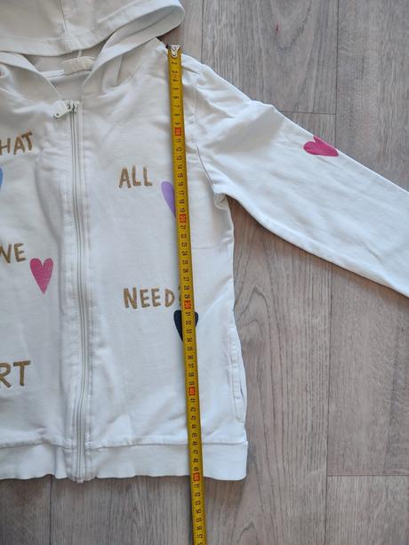 Mikina so srdiečkami, ovs,140