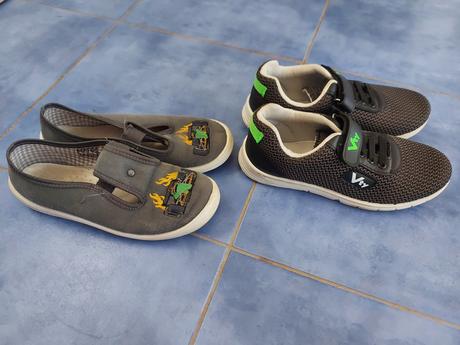 Tenisky a prezuvky do školy, deichmann,34