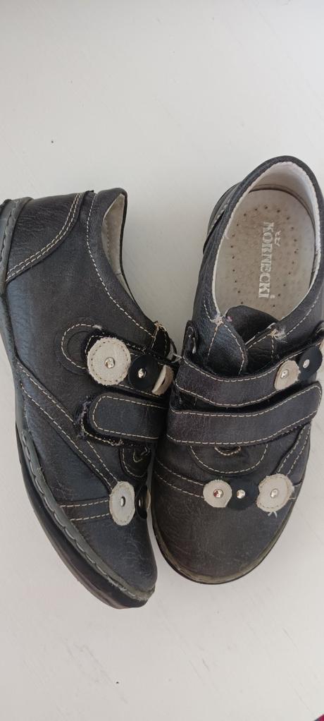 Kožené topánky, kornecki,30