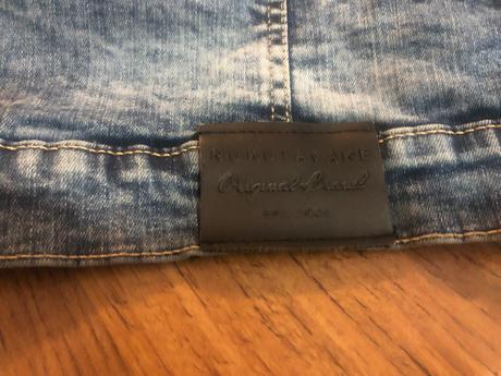 Zateplená rifľová bunda, 158