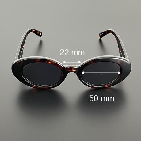 Le specs korytnačinové oválne slnečné okuliare, 