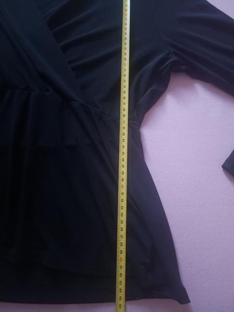 Čierna blúzka, h&m,46