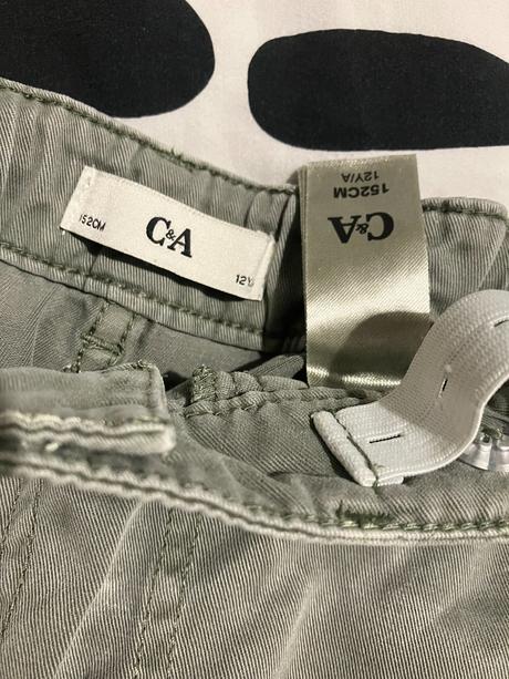Kapsáčové nohavice pre dievča, c&a,152