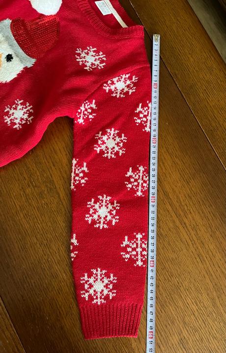 Vianočný pulóvrik so snehuliakom, f&f,122