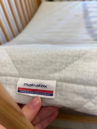 Nový matrac, šírka (cm): 60,dĺžka (cm): 120