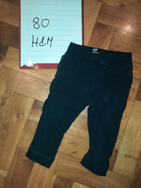 Teplaky, h&m,80