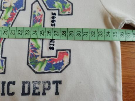 Tričko s nápisom n y c, veľkosť 116 cm, 116