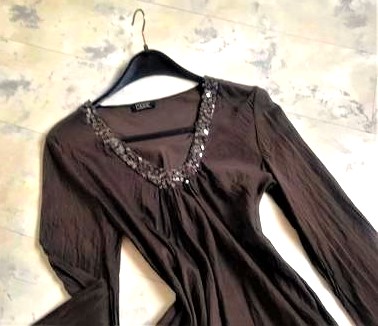 Luxusná hodvábna blúzka m/l, l