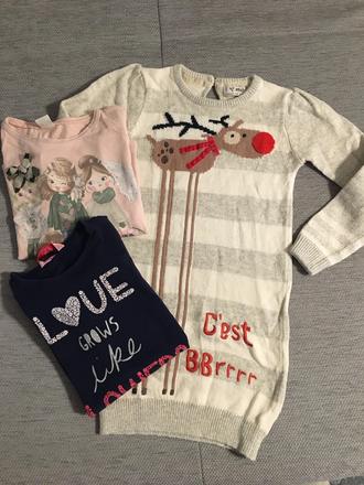 Tričká, svetrikové šaty, 104–116