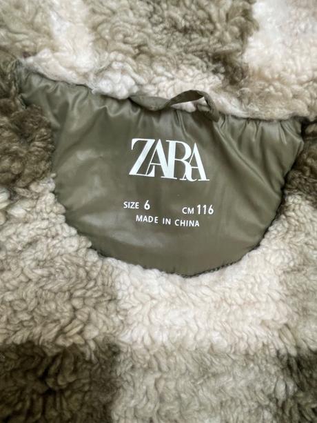 Zara teplý vetrovkový kabát, zara,116