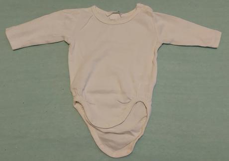 Biele body h&m 62, h&m,62