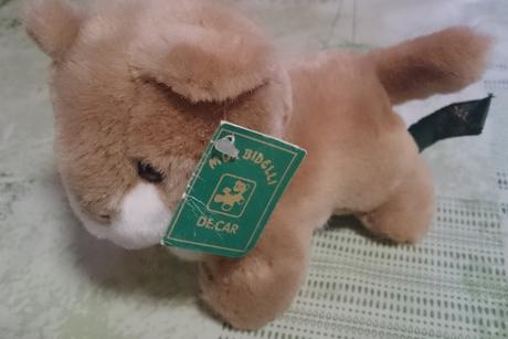 Plyšová mačička morbidelli de.car, 15 cm, 