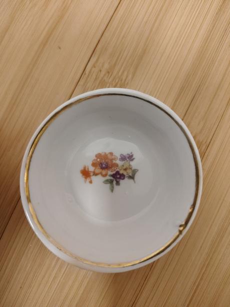 Vintage mini porcelán pre bábiky georgína 3ks 70.r,