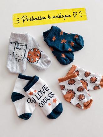 Ponozky cookies hviezdicky, 19