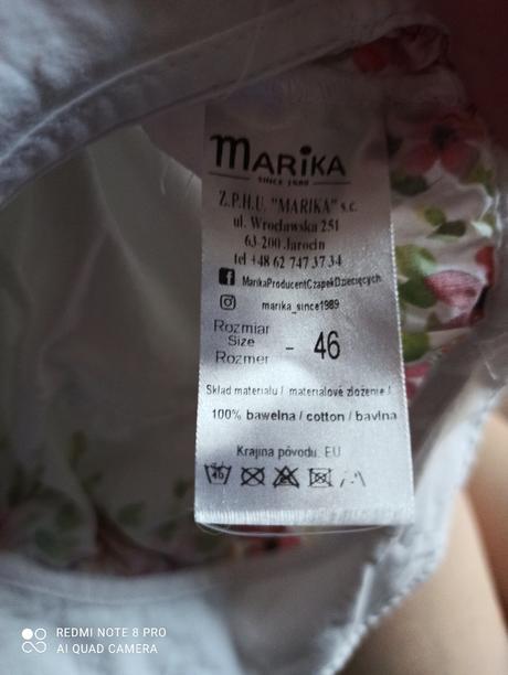 Dievčenský letný klobúk, marika,80