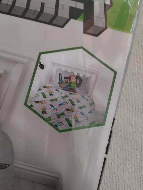 Minecraft obliečky na posteľ nova + rozbalena, šírka (cm): 90,dĺžka (cm): 200