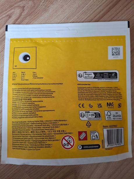 Lego sáčok polybag creator tucan, 