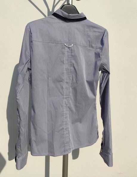 Pásiková dámska košeľa, 38