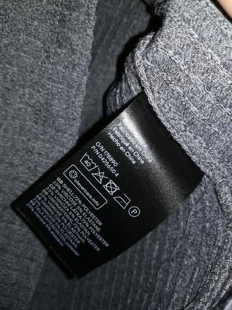 Prekladané tricko, h&m,s