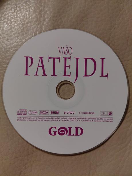 Cd vašo patejdl- gold,