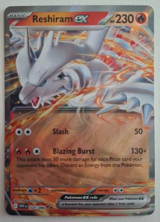 Pokémon karty "white flare" (2),