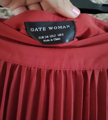 Plisovaná maxi sukňa gate, gate,xs