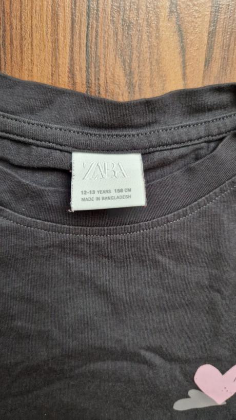 Volný crop top, zara,152