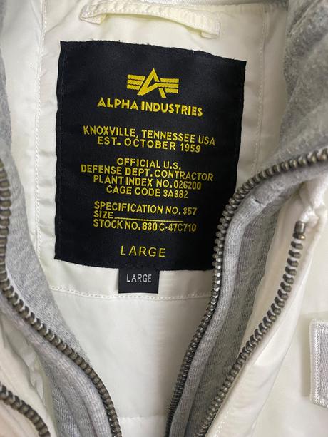 Alpha industries vel.l, l