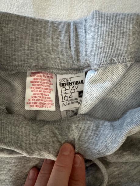 3/4 teplaky, adidas,164