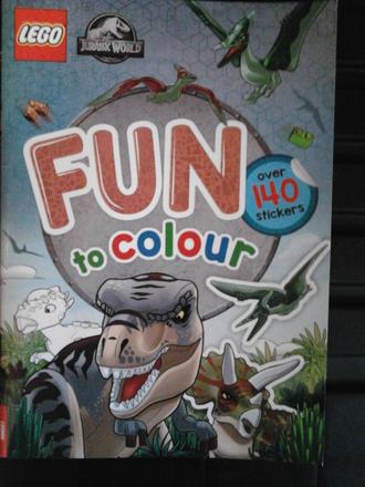 Lego - maľovánka , samolepky, 