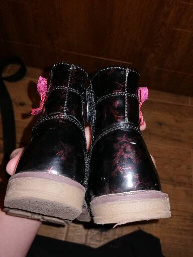 Bordové lakové čižmičky, nelli blu,22