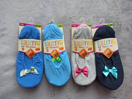 Balerínky, protišmykové papučky uni veľkosť 27-30, 27 / 28 / 29 / 30