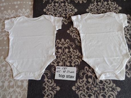 Body s krátkym rukávom zn.f&f veľ.86/92, 86