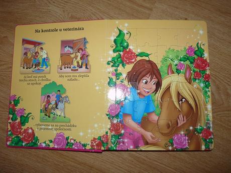 Kniha poniky puzzle,
