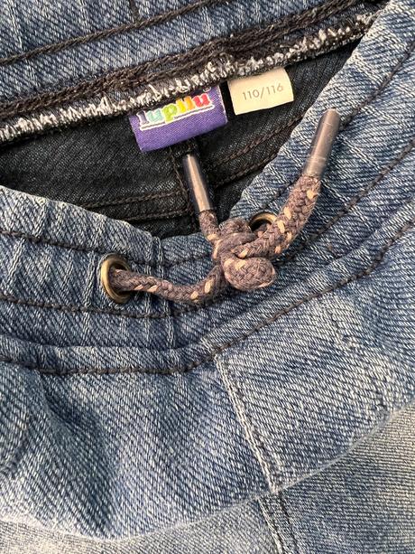 Lupilu elastické riflo- tepláky na gumu vel. 110-1, lupilu,116