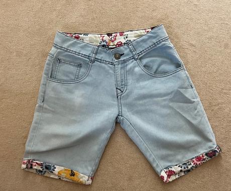 Dámské kraťase riflové zn. woodoo dolls, 34