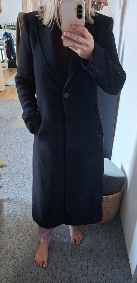 Vlneny kabat, zara,s