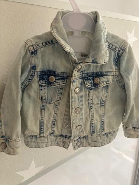 Riflová bunda, h&m,74