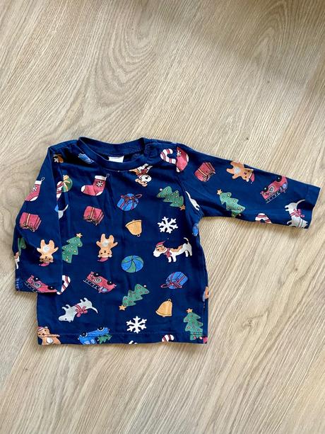 Vianocne tricko hm, h&m,68