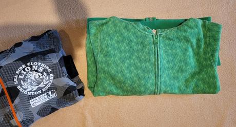 2ks chlapčenská mikina velk. 128, h&m,128