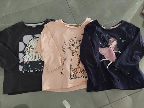 Tričká veľkosť 98/104 rôzne značky, 98