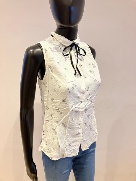 Dámska vzorovaná blúzka (36), clockhouse,s