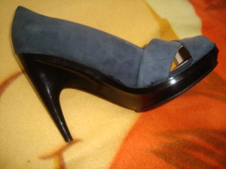 Modre sandalky, zara,38