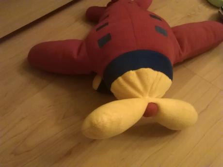 Lietadlo -vankus plysove,