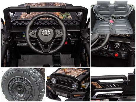 Detské elektrické autíčko toyota fj 4x4,