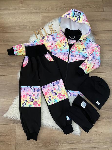 Softshellove nohavice, 92 - 128