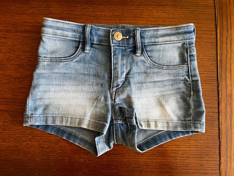 Mäkučké riflové kraťasky, h&m,128